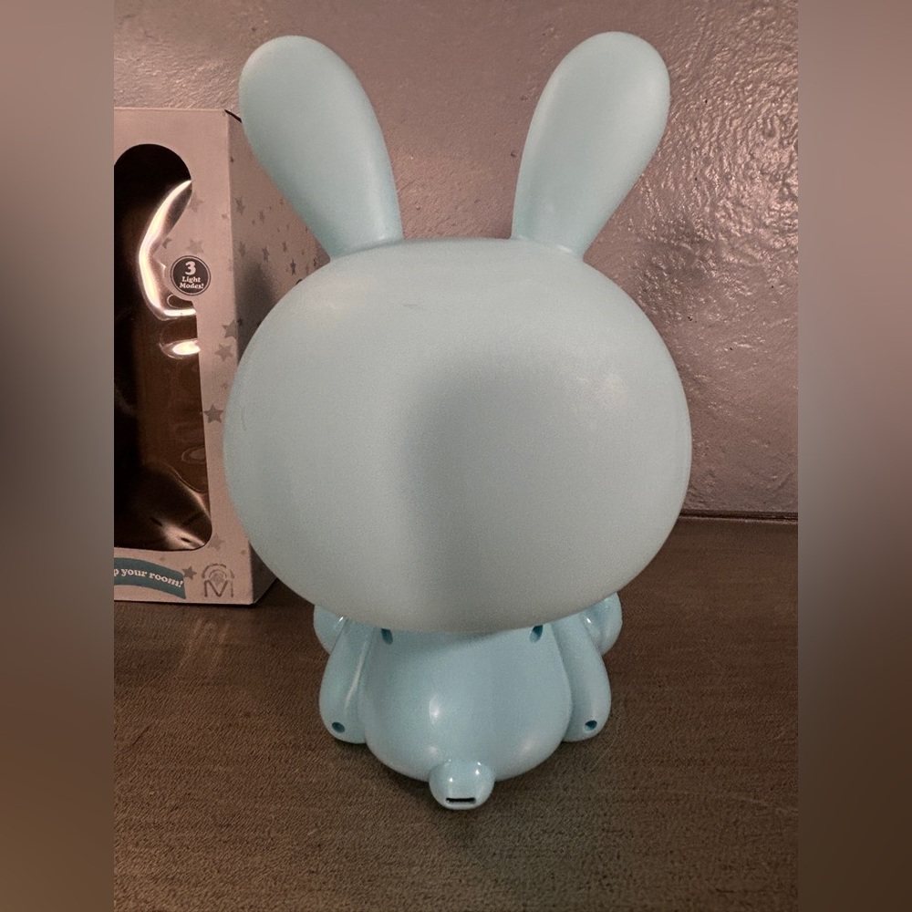 Cute Rabbit Lamp with Glasses Touch Sensor(Eye Protection)Cartoon Night Light - Picture 6 of 16